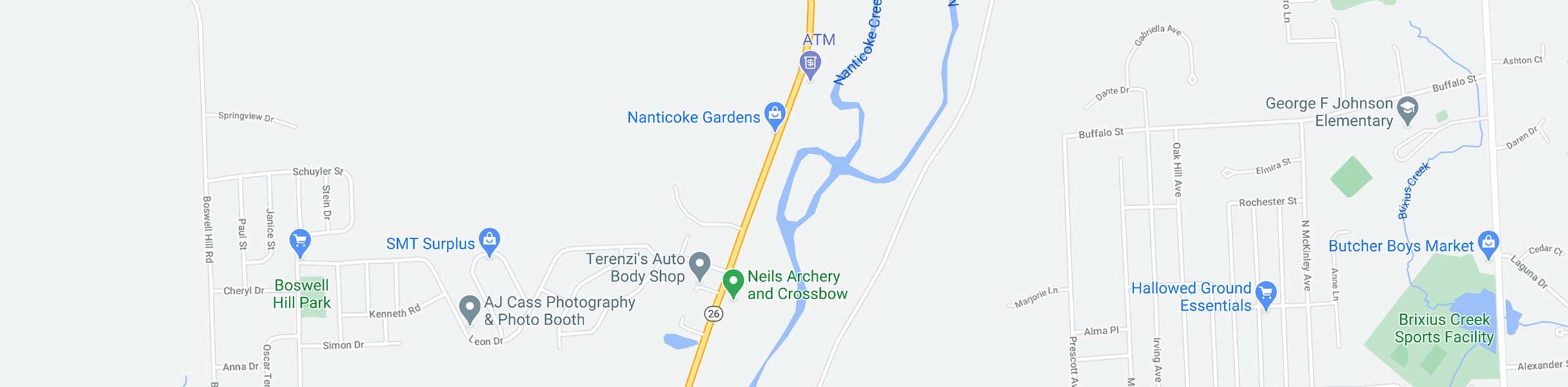 Nanticoke Google Map Location